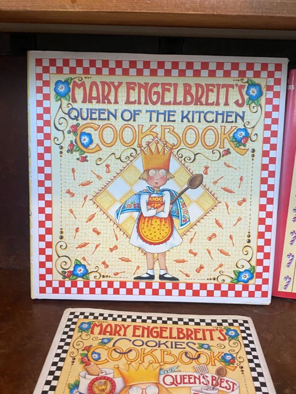 LOT Mary Engelbreit Irena Chambers Books Christmas Cookies Sweetie Pie Cookbook